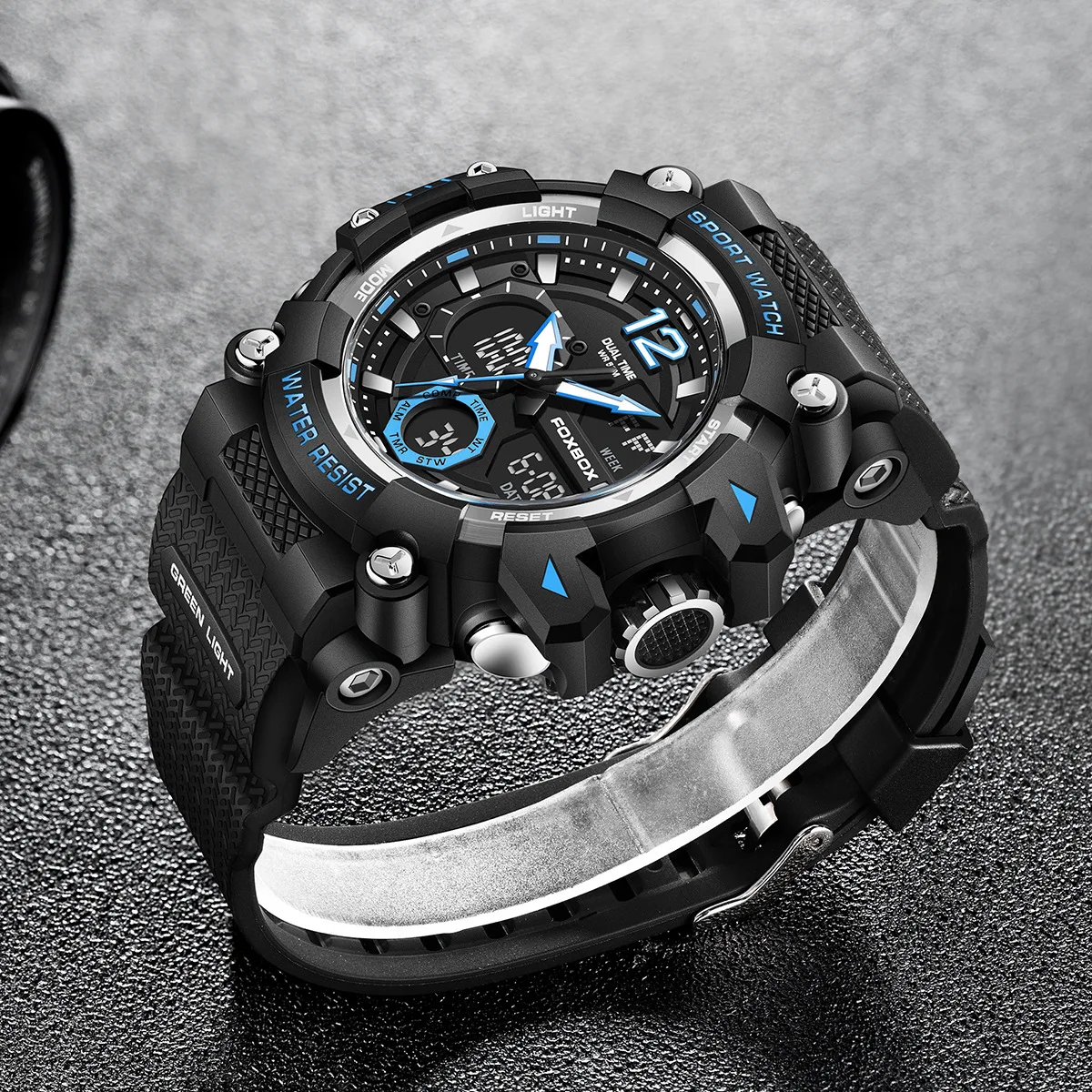 Fashion Guangzhou Men's Digital Sports Watch with Waterproof