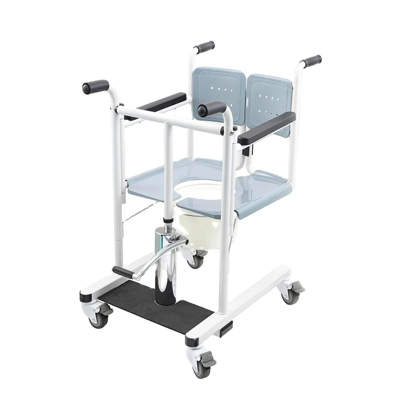 Hydraulic Lift Medical Care Chair with Dining Table Trending Rehabilitation Therapy Supplies