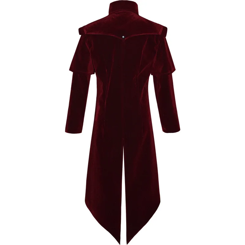 Cappotto Vintage Steampunk Medievale | Trench Lungo Monopetto, Per Halloween, Feste A Tema E Cosplay - Foto 10