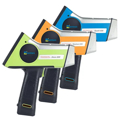 High Performance Hot Plug SDD Detector ATOM800 Handheld XRF Analyzer for Metals Gold Alloy Ores