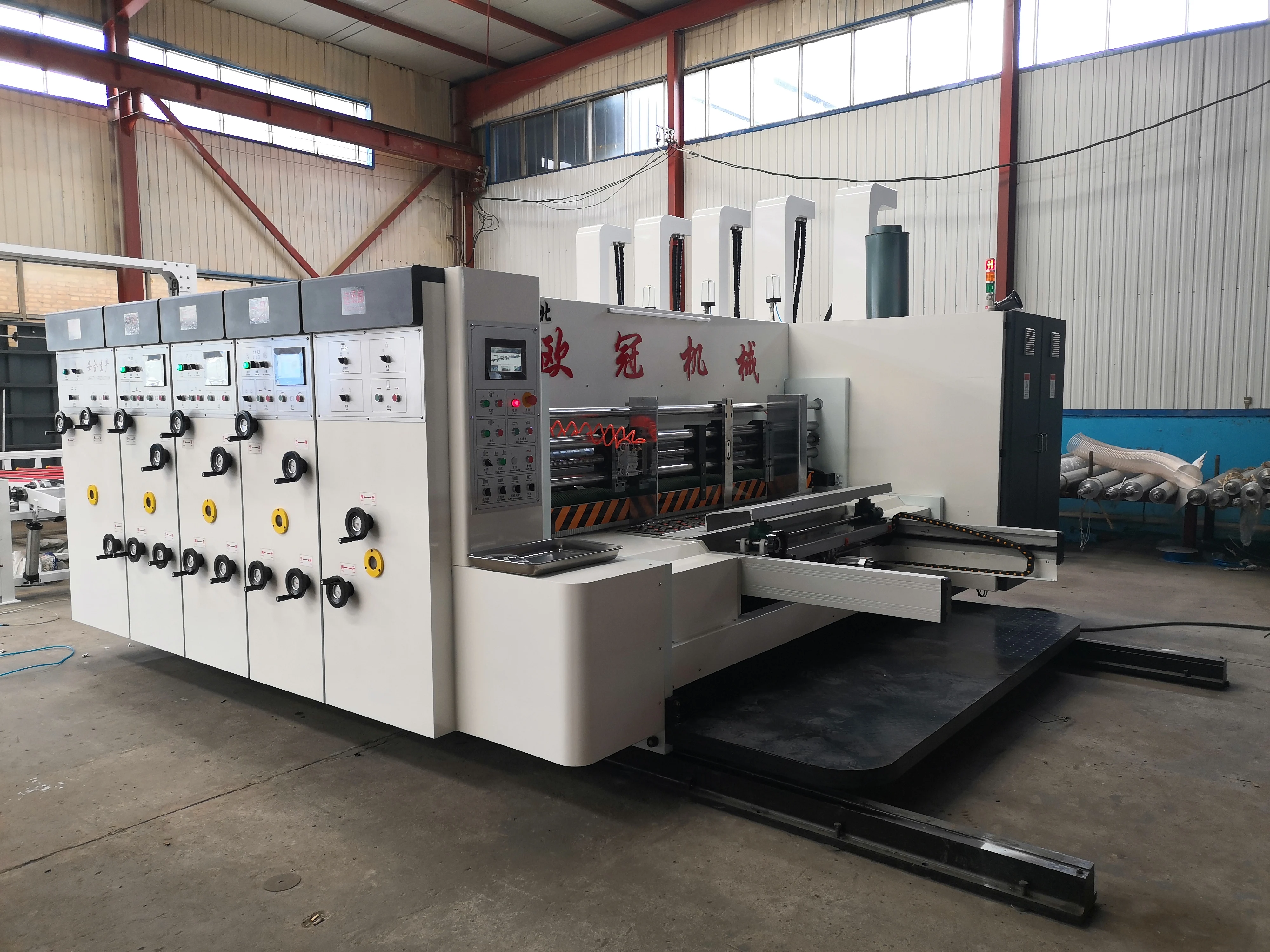 Shipping Box Making Machine Price Small Corrugated Carton Box Printing Slotting Machine