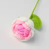 Ramo de rosas degradado rosa brillante