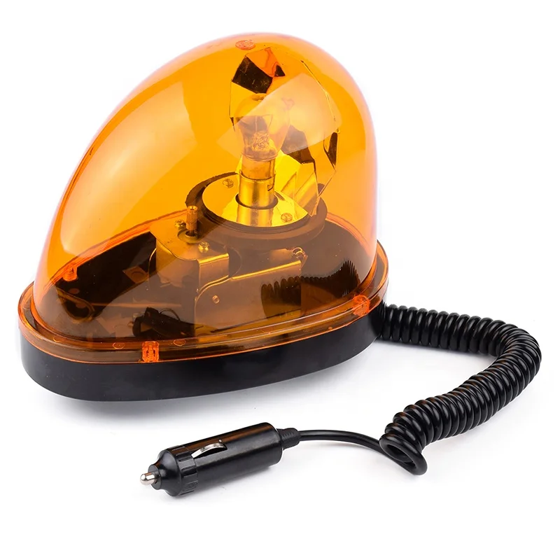 Аварийной ситуации strobe light, 12-вольтовой Чрезвычайно яркий, готический стиль Черное перо вращающаяся сигнальная лампочка