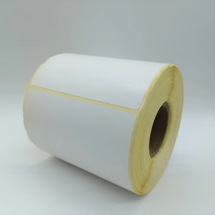 100x150 Thermal Label Printer Paper Self-adhesive Three-proof Thermal Paper Label Roll for Shipping Packing Accept Custom factory