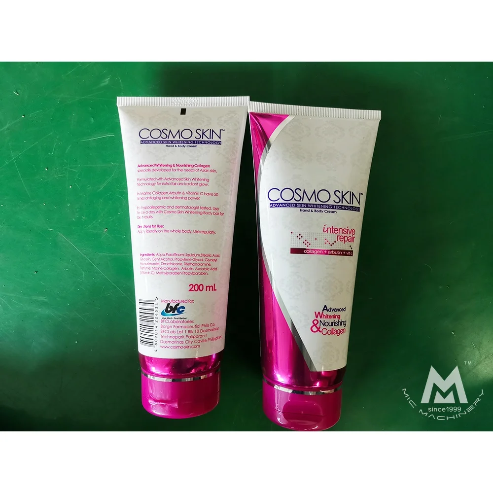 Полуавтоматическая машина для розлива и запечатывания тюбиков для косметической зубной пасты, машина для розлива и запечатывания пластиковых тюбиков