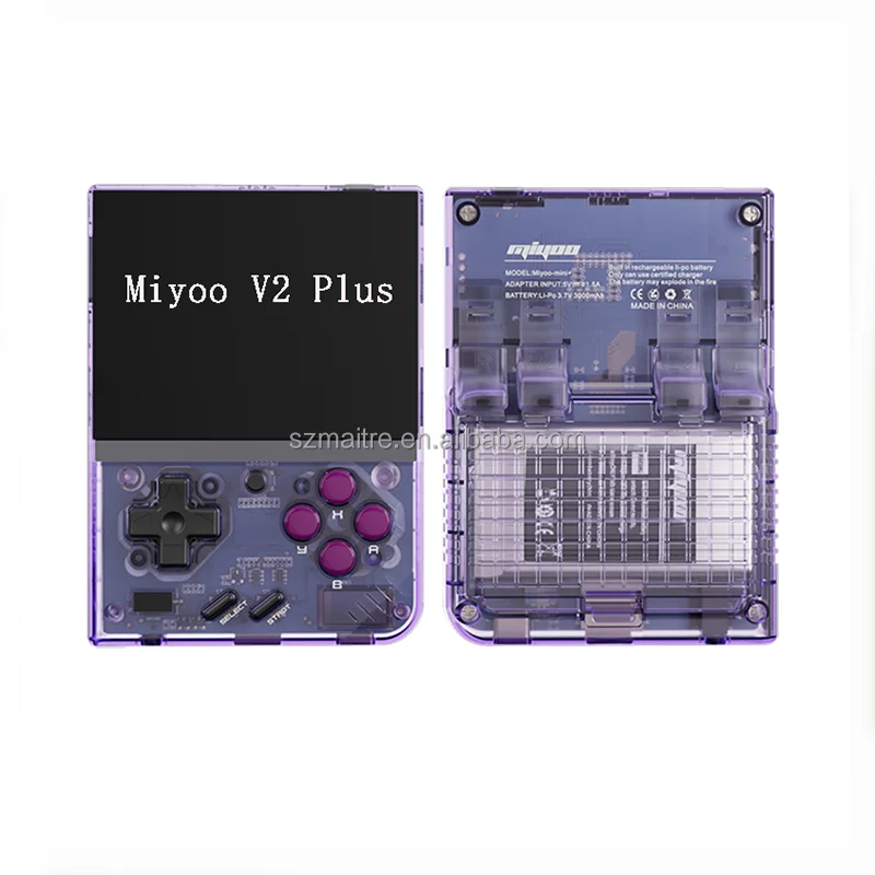 Miyoo Mini Plus Portable Retro Handheld Game Console & NES Mini