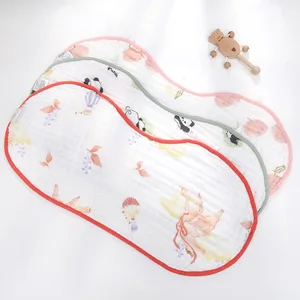 Muslin Baby Clothes Baby Item Bibs 100% Pure Cotton Gauze Button Class a Baby Burp Cloths