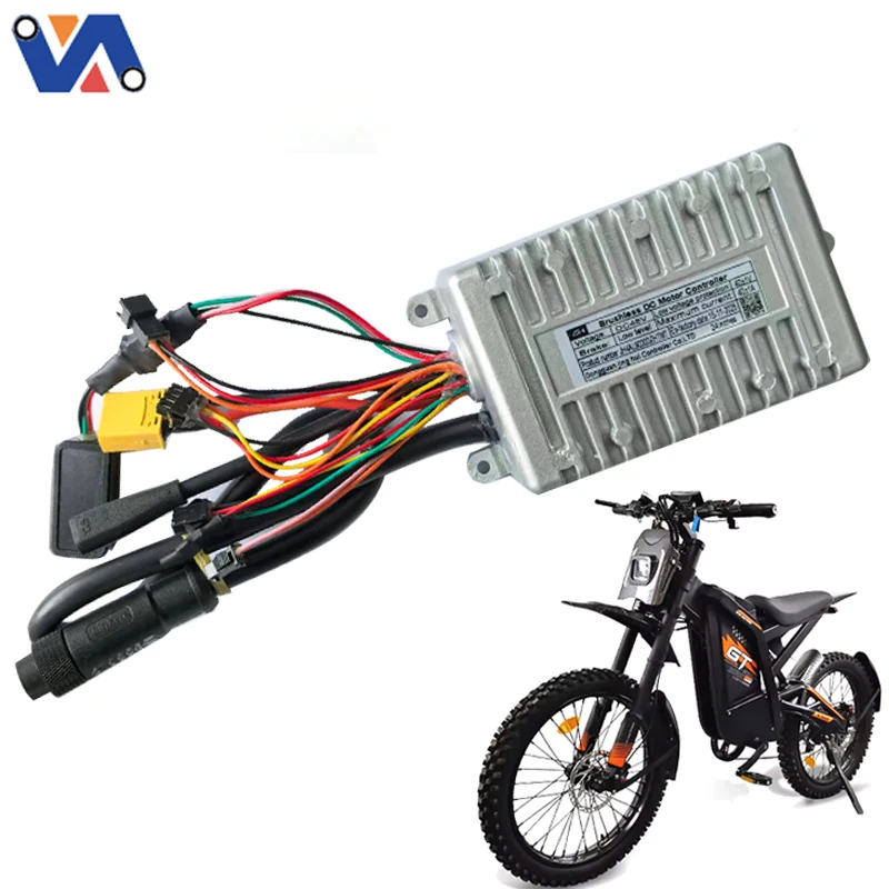 NÝ MYND Háþrýstisvirkur rafhjólsstýri OUXI GT 2000 þykkhjólsstýri 48 V 40 A