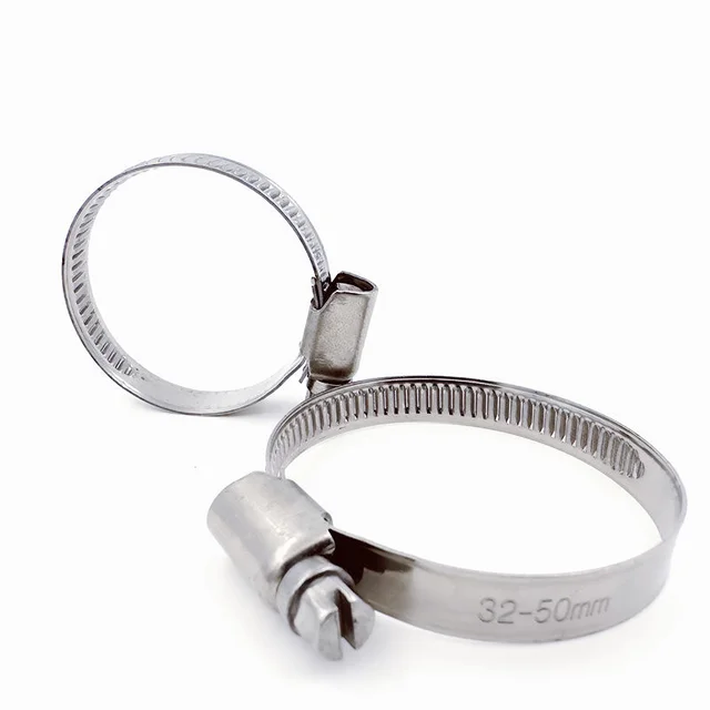 High Quality And Customizable Hose Clamp Stainless Steel Radiator Worm Clamps American Hose Clamp