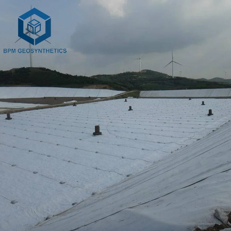 Geotextile Geotech Fabric for Canals Project in Cambodia