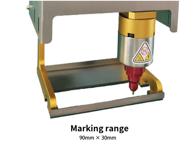 HeatSign Portable Dot Pin Marking Machine For Big Metal Engraving