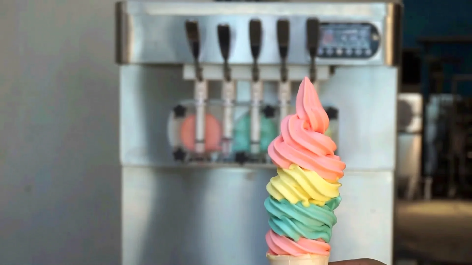 Kolice Table Top 5 Flavors Soft Ice Cream Machine/ice Cream Machine