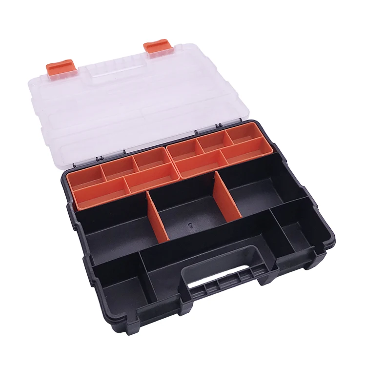 4 Removable Bins Organizer With Integrated Carry Handle For Small Part ...