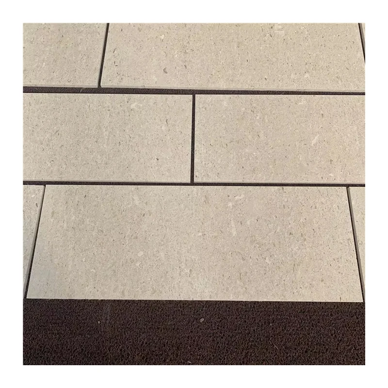 Turkey Sahara Noir Baige Limestone Marble 600*1200mm Modern Marble Tile for Hotel Floor Interior Design