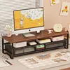 60cm black walnut board frame [lower drawer]