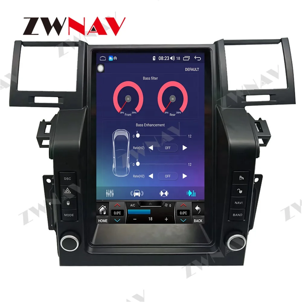 ZWNAV Android 11 Car Multimedia Player for Land Rover Range Rover Sport 2006 2007 2008 2009 GPS Navigation Auto Stereo Head Unit