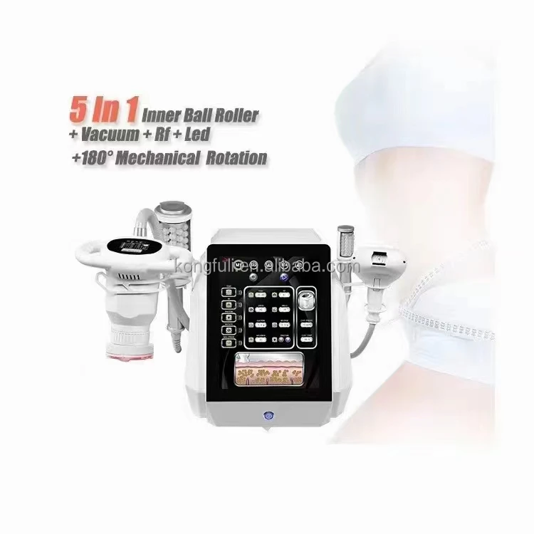 4 Handles Vacuum Rf Lymphatic Drainage Relax Cellulite Weight Loss Fat ...