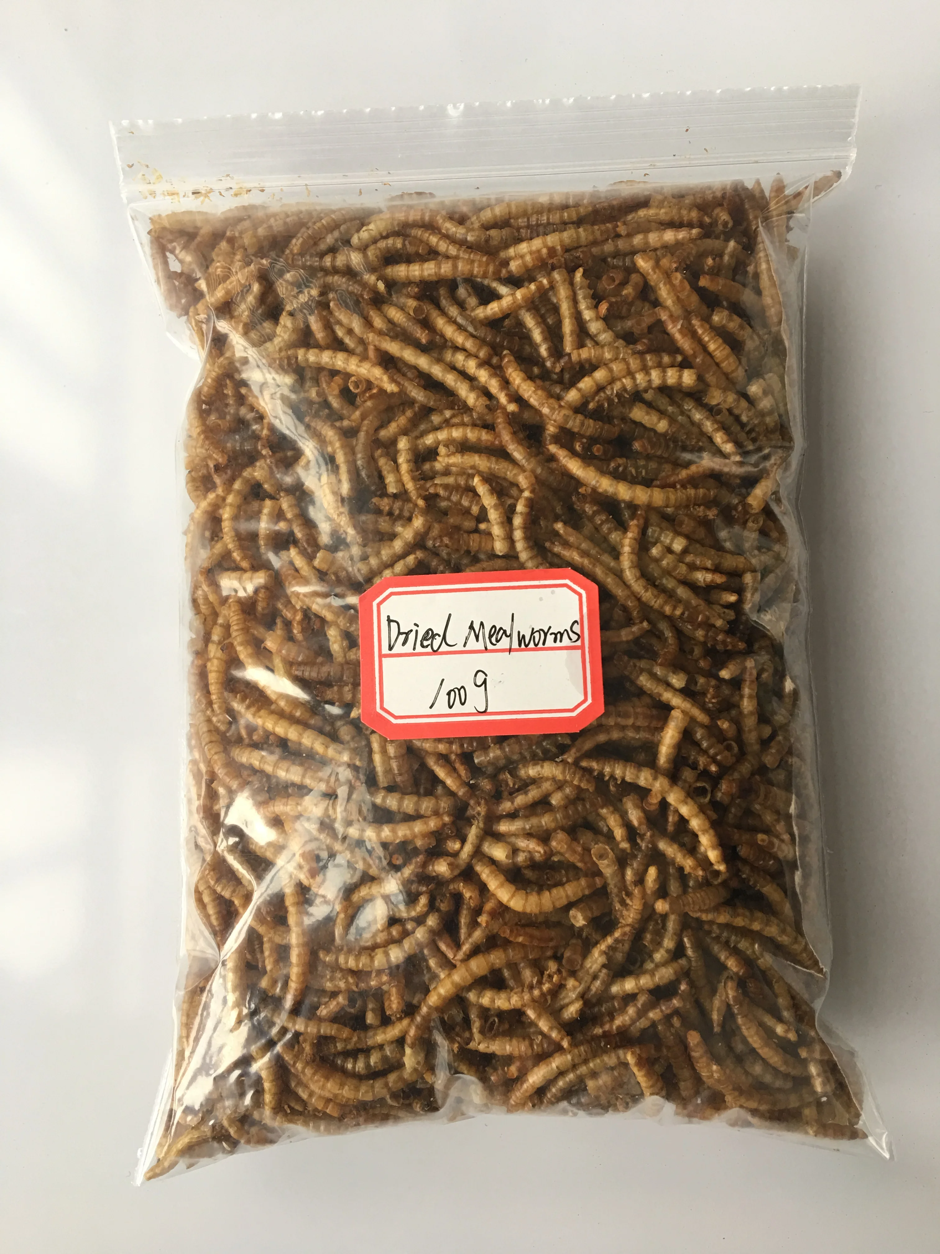 12.55 kg dried mealworms