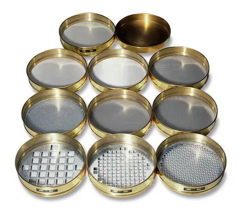 Fast Delivery High Precision Stainless Laboratory Test Sieve Price Astm Standard Test Sieves