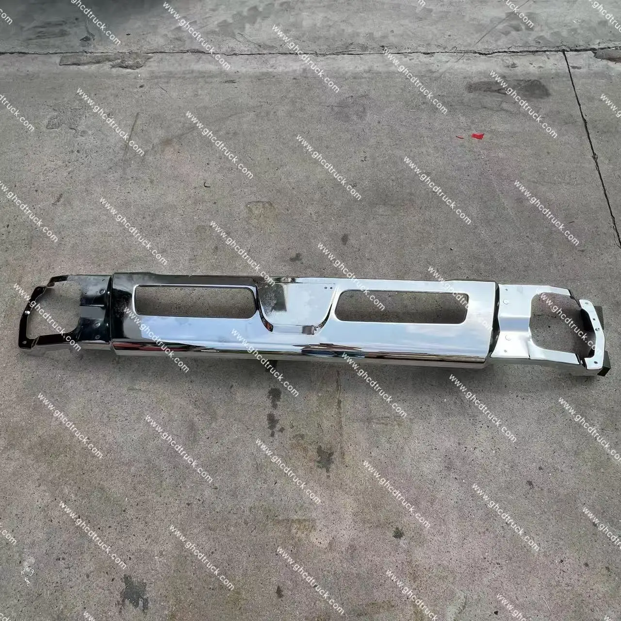 GHCD High Quality Original Chrome Metal Bumper for Japanese Truck Mitsubishi Canter10 Wide Body New Fits ISUZU/HINO/NISSAN