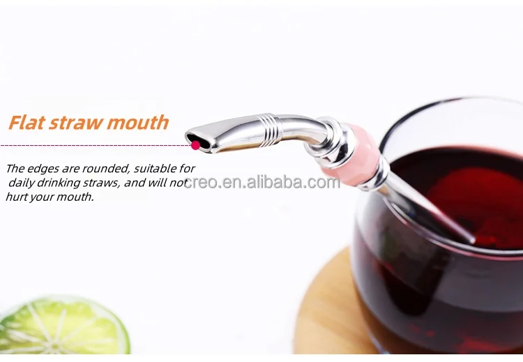 product one stop supply drinking accessories stainless steel yerba mate tea straw spoon with brush  color beads handle for unique gifts-3