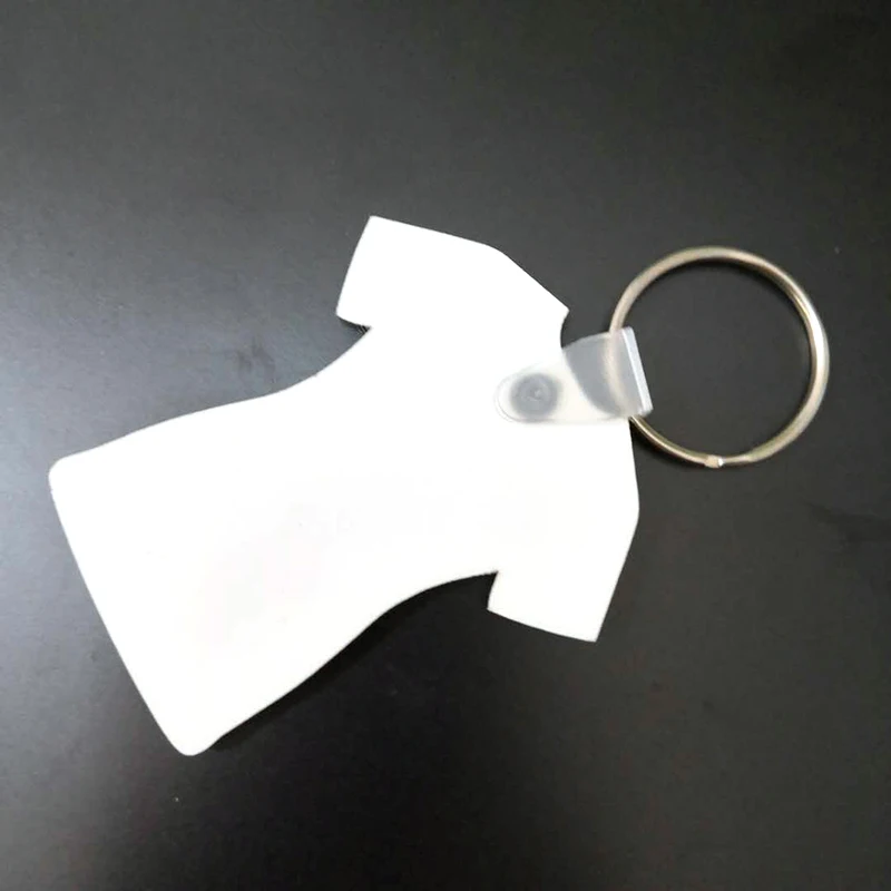 Sublimation Blank MDF Keychain Scrub Key Chain Nurse Gift Custom logo Clinic Promotion Gift