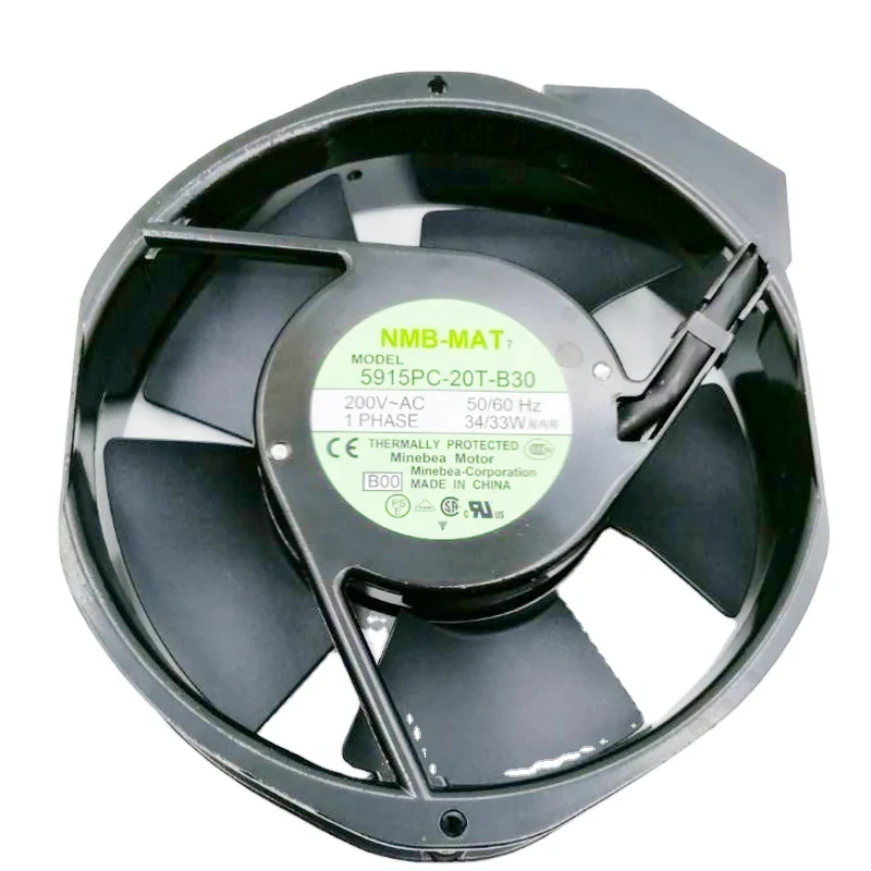 for NMB COOLING FAN 5915PC-20T-B30 200V 34/33W 172*150*38mm 