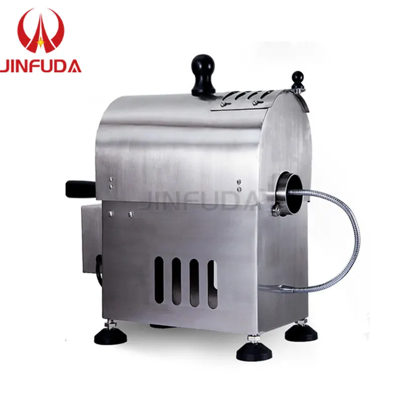 small home use Gas soybean roasting machine/coffee bean roaster machine/mini multifunction cashews nut baking machine