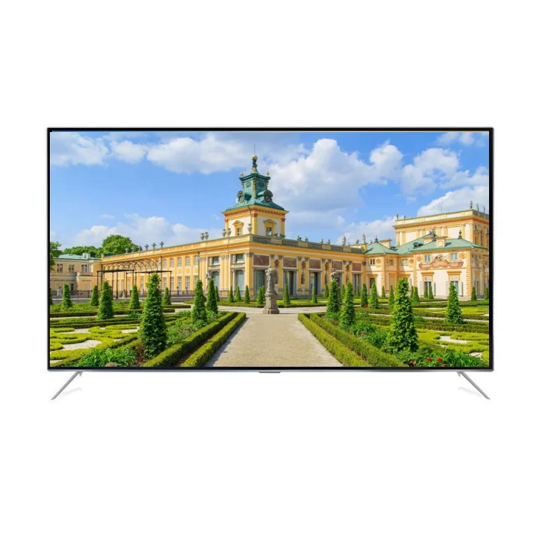 Hot Selling 55 Inch Curved LED Smart TV UHD 3840*2160 WiFi with Android System DVB-T2+S2 WAV Support for Hotels