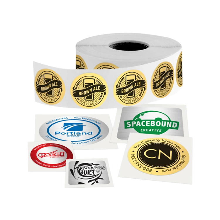 Custom Waterproof PVC Sticker Roll Die Cut Printing Label Vinyl Sticker