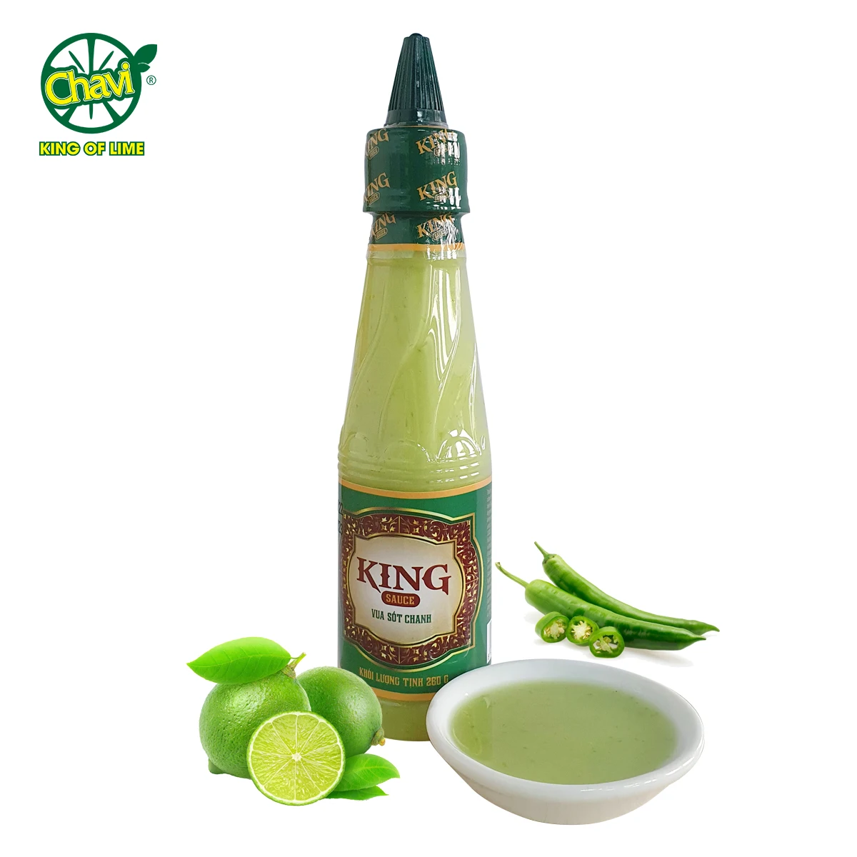 Chavi Lime Chili Sauce 260g Bottle Viet Nam Foods Sauce For A