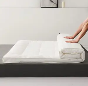 Hotel Mattress Topper Quilted Thick Pad for Ultimate Guest Comfort