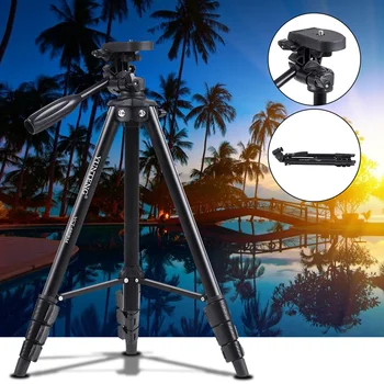 Yunteng VCT-680 Portable Aluminum Tripod With Damping Head for DSLR Camera YUNTENG 680 Tripod detail image