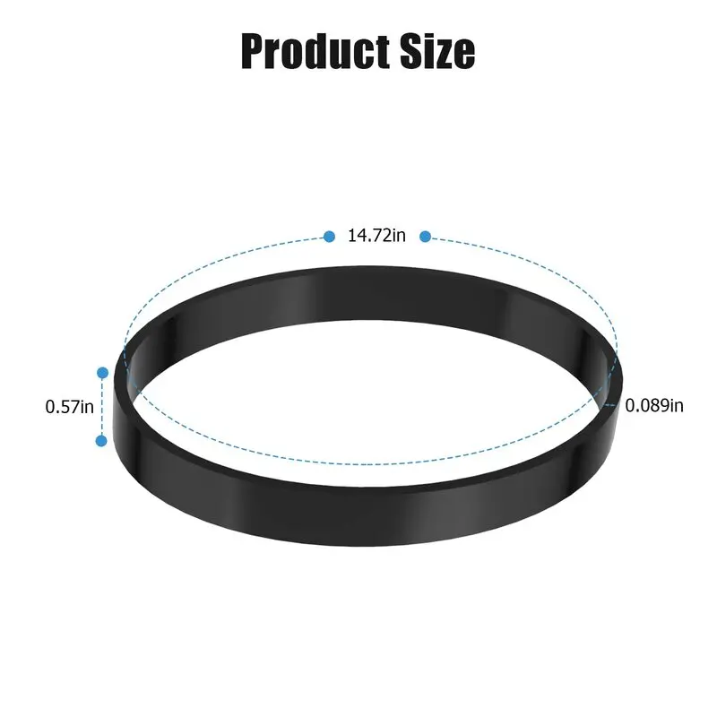 Upgraded Vacuum Cleaner Replacement Belts Replacement Parts for Bissells Style 7/9/10 Compact Helix Vacuum Belt P/N 3031120