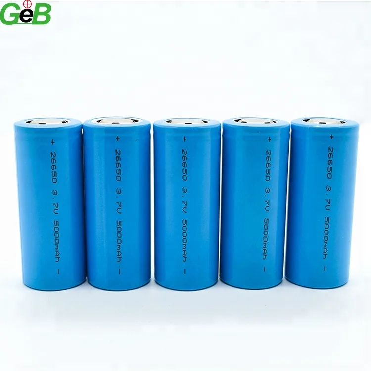 26650 3.7v Li-ion Battery 3000mah 5000mah 26650 Li Ion Batteries 26650 ...