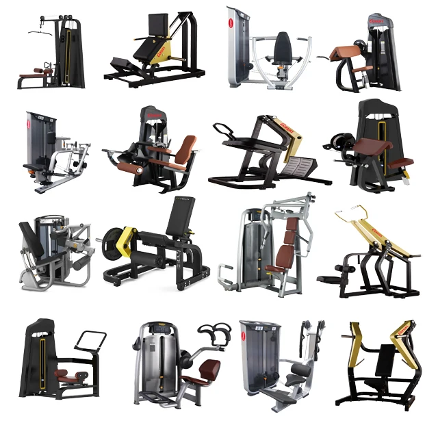 Ganas Guangzhou Fitness Equipment Full Gym Equipment Universal Gym Complete  Commercial Gym Supplier 2025