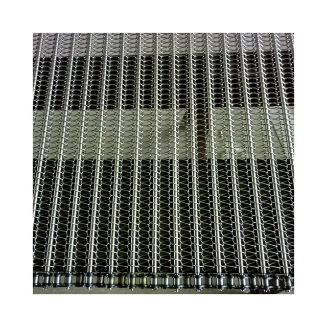 Wire Mesh Conveyor Belts Balanced Spiral Woven Conveyor Belts 6