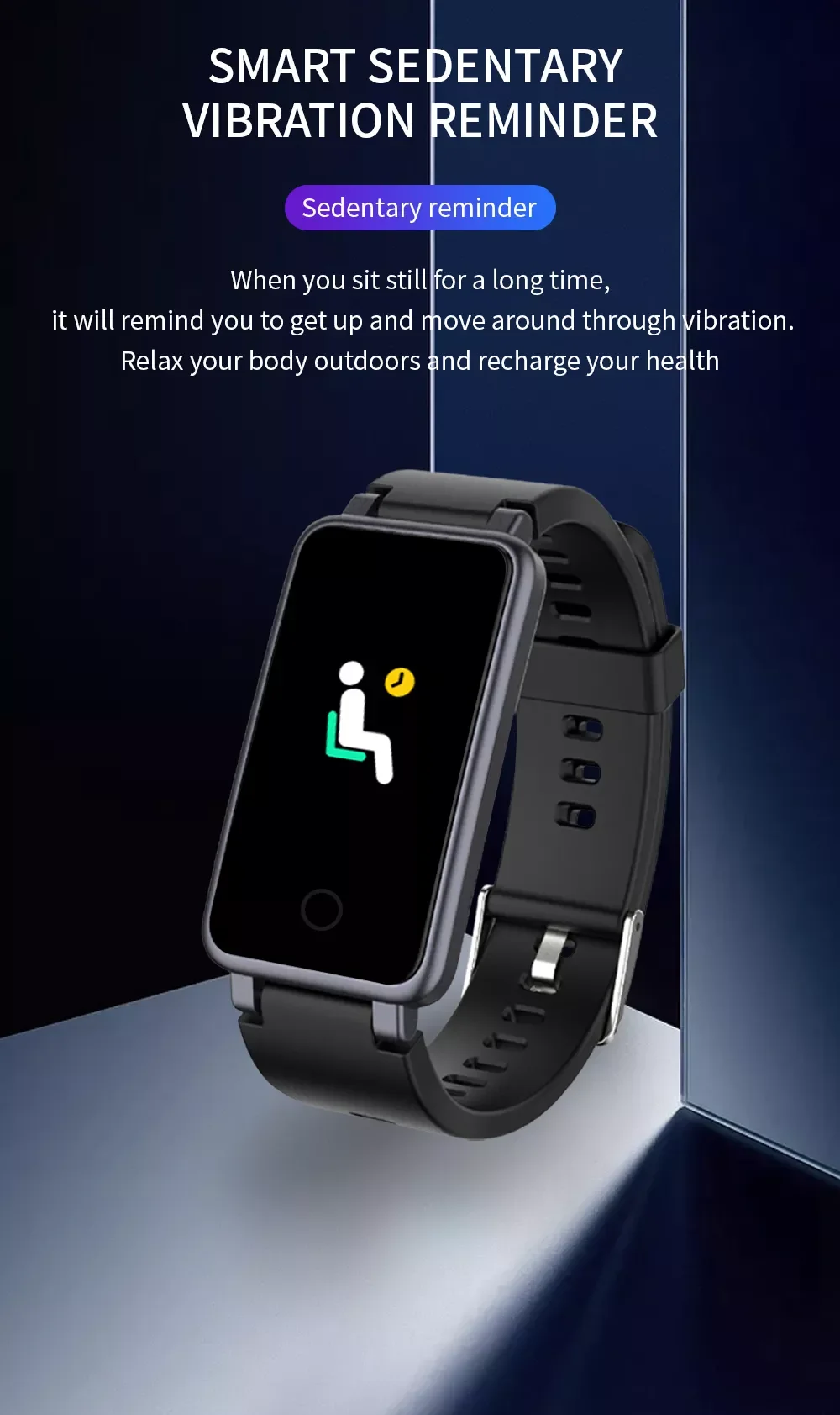 2023 Smart Band C2plus Heart Rate Monitor Blood Pressure Monitor Smart Fitness Tracker C2 Plus