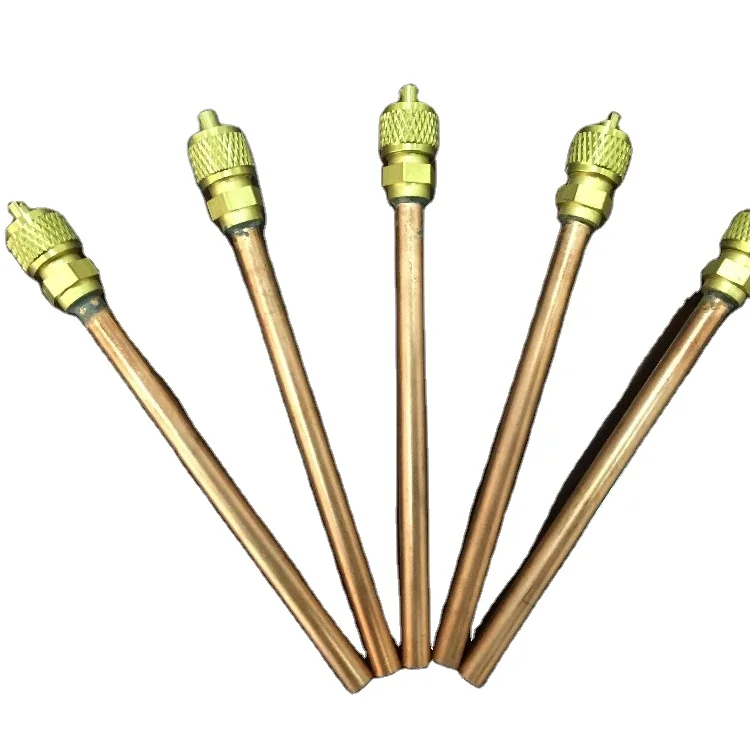1/4" 3/8"  Charging Valve for Refrigeration Manual/Air Conditioner/Capacitor Home Car Access Valve Spare Part