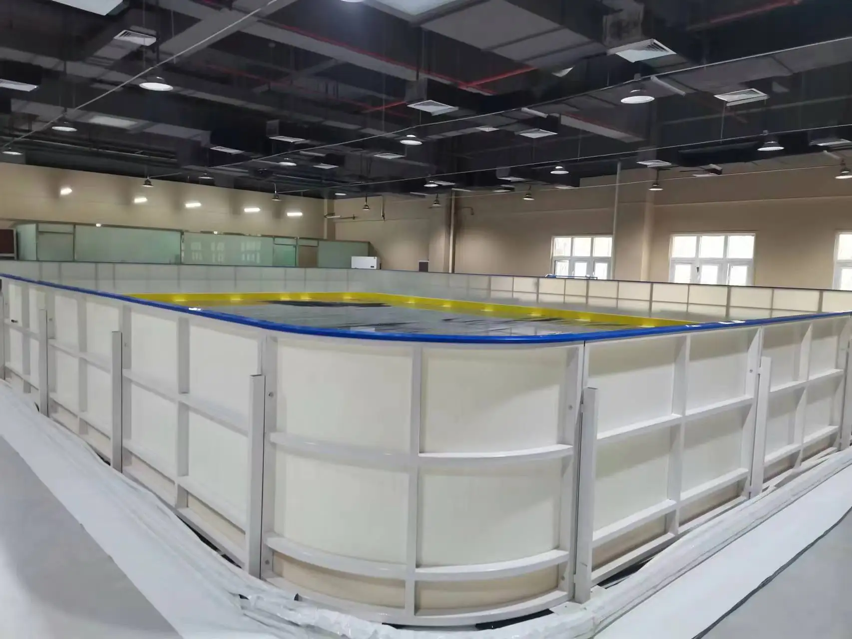 Synthetic Ice Rink System Back Yard Ice Rink Hockey Rink Dasher Board/aluminum Dasher Fence