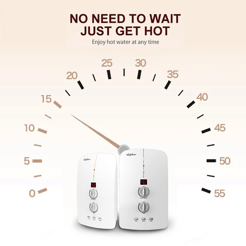 High Quality Custom New Design Instant Electric Shower Tank Stainless Steel Wall Mounted Electric Portable Water Heater