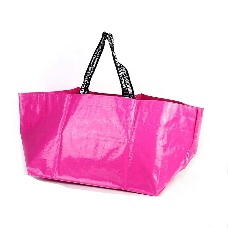 Manufacturers Wholesales Colorful Large Reusable Promotional Laminated PP Woven Bag
