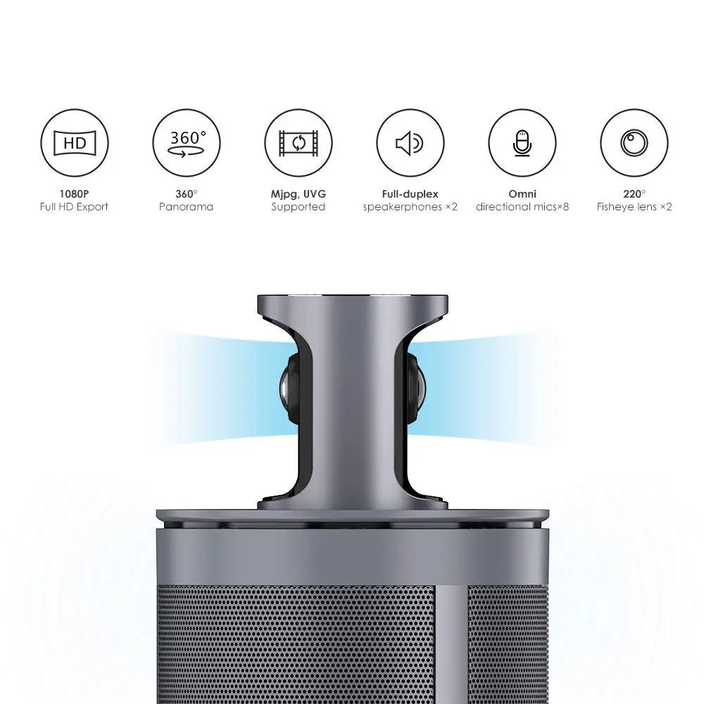 KanDao Meeting 360 Conferencing Camera – Automatic Speaker Focus