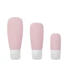 Pink Silicone Refillable Bottle