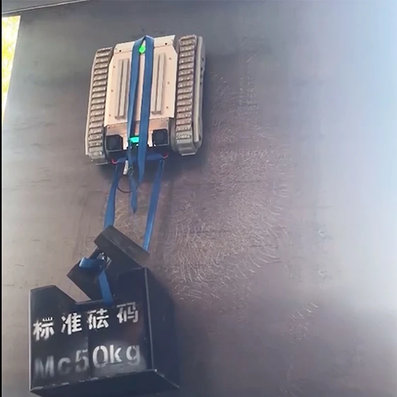Magnetic Wall Climbing Robot Crawler Magnetic Robot Climbing Walls with Remote Transmission Camera