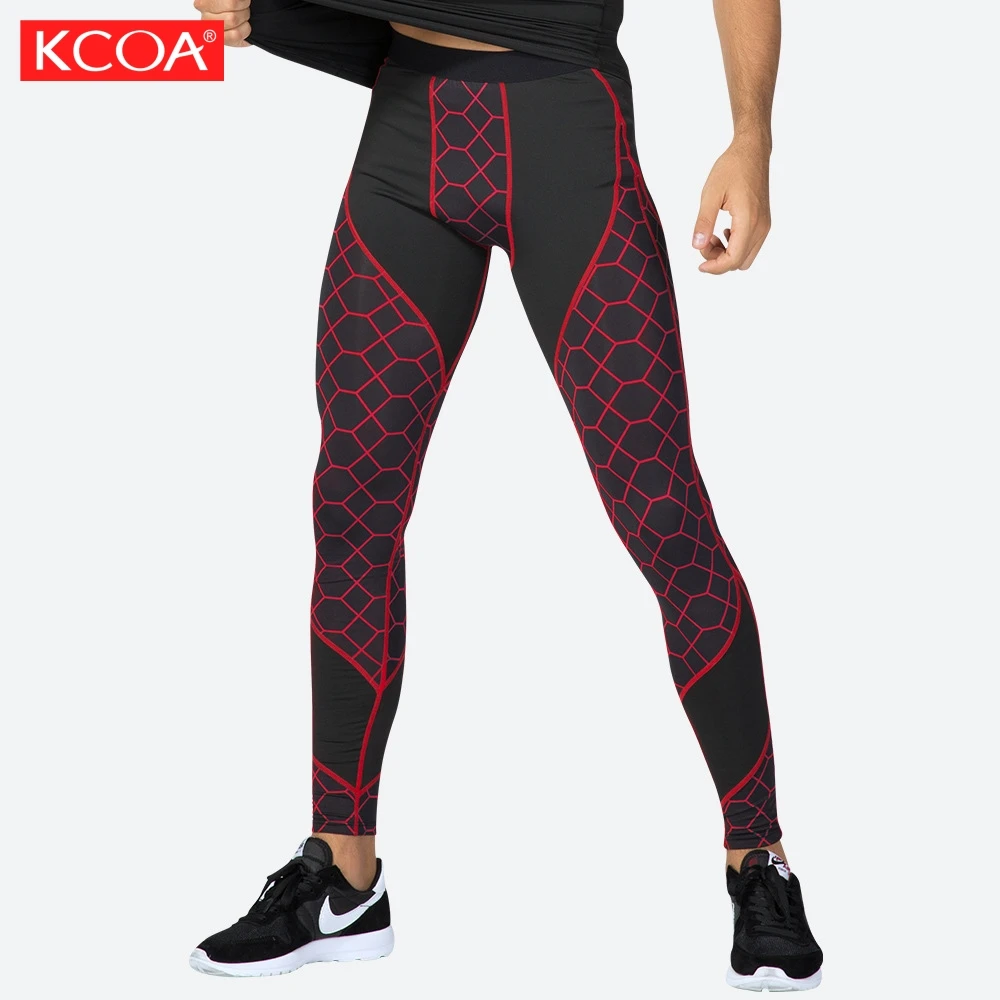 Wholesale in Stock Compression Pants Running Men's Sports Tights
