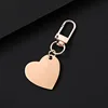 Rose goldSilver 30*28.5mm oblique heart