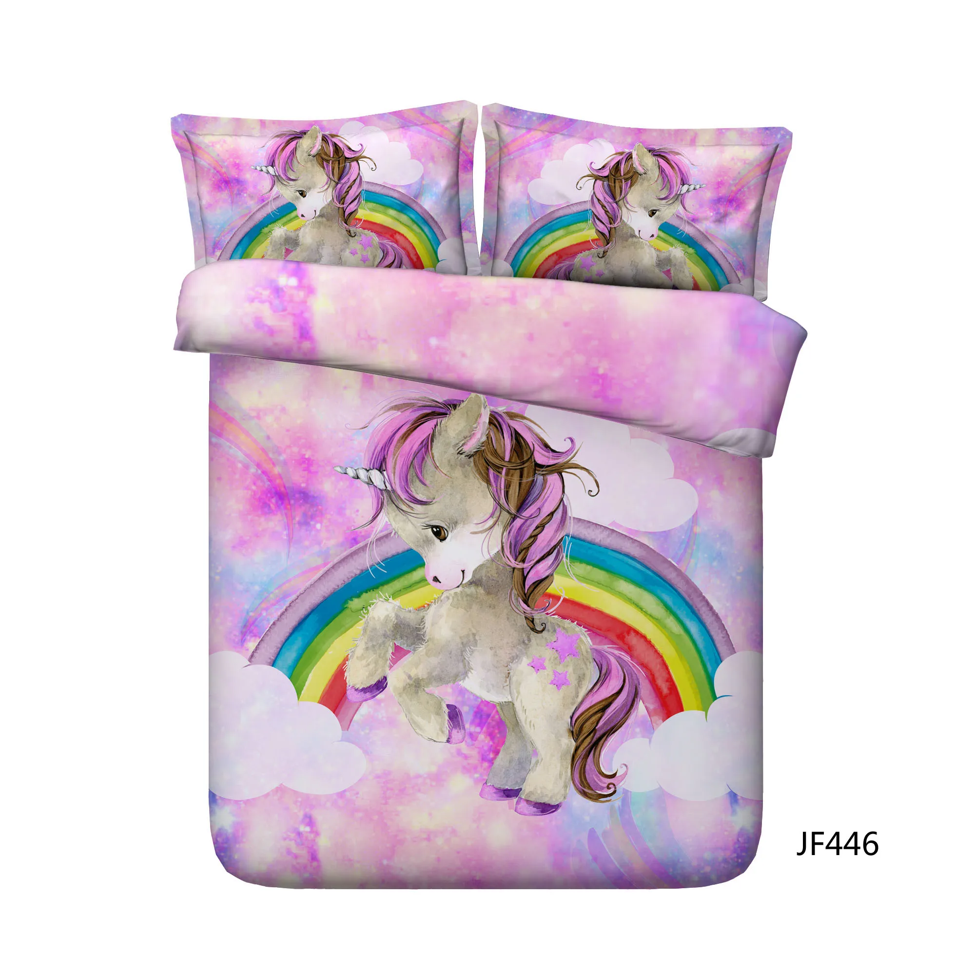 cheap unicorn bedding set