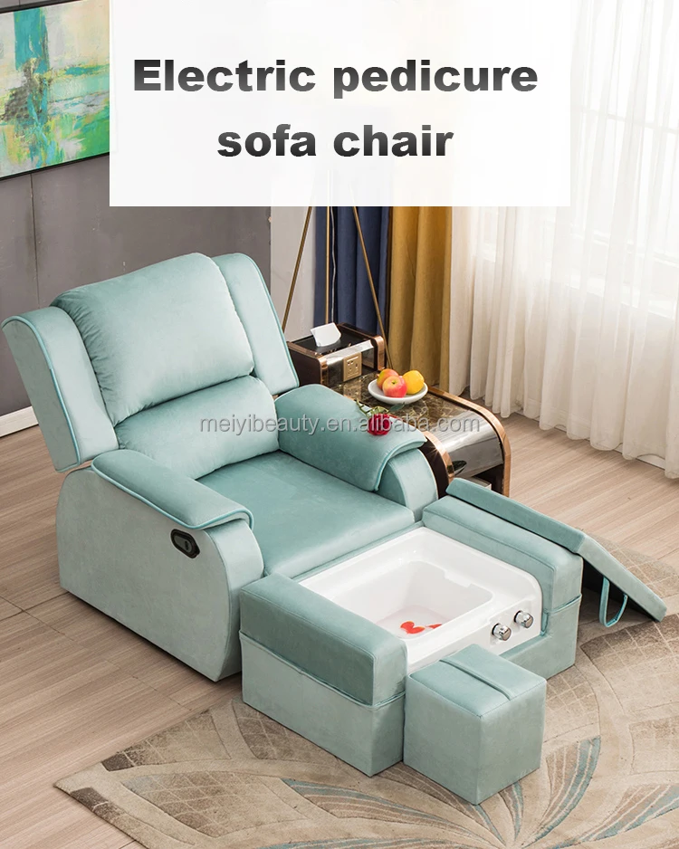 Modern Foot Spa Chair Pedicure Manicure Chair Nail Furniture Set
