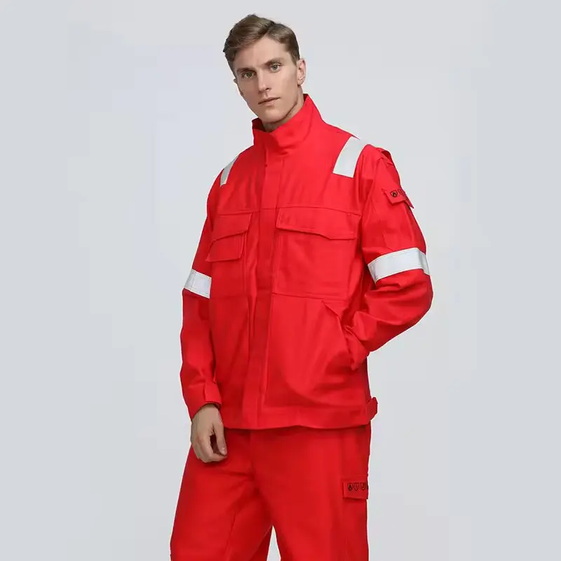 Pengda 2024 Safety Workwear Industrial Clothes Welding Fire Resistant Suits Fireproof Work
